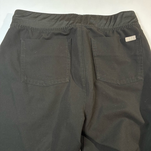 Figs Zamora Jogger Scrub Pants Black Size Small Drawstring Style: W18SW2005 - Picture 4 of 7